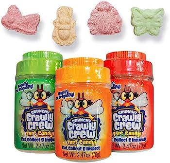 Crunchy Crawly Crew tart Candy - 2.47oz
