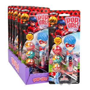 Pop Ups Ladybug & Cat Noir 1.26 Oz Blister Pack