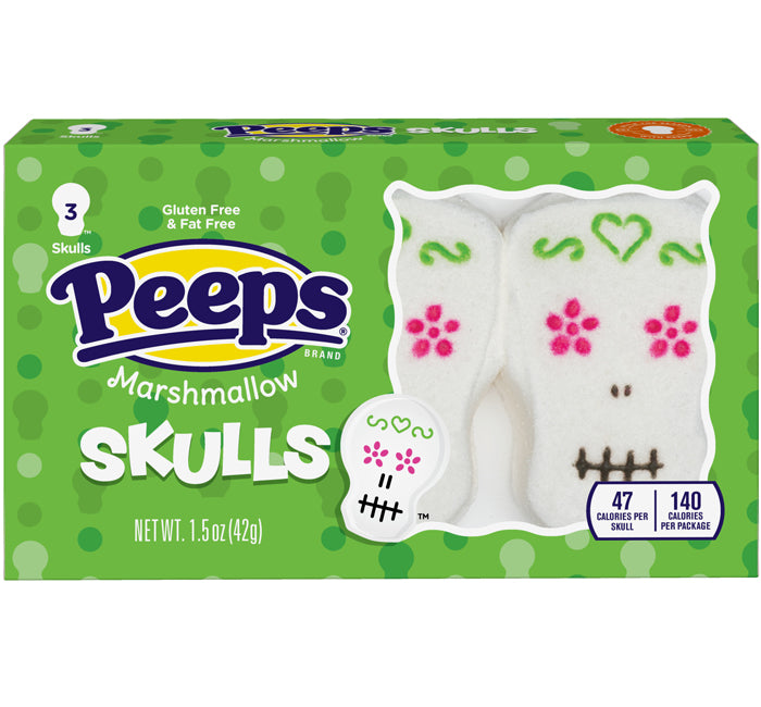 Peeps Marshmallow Skulls