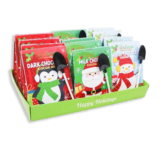 TOO GOOD COCOA MIXES WITH SHOVELS