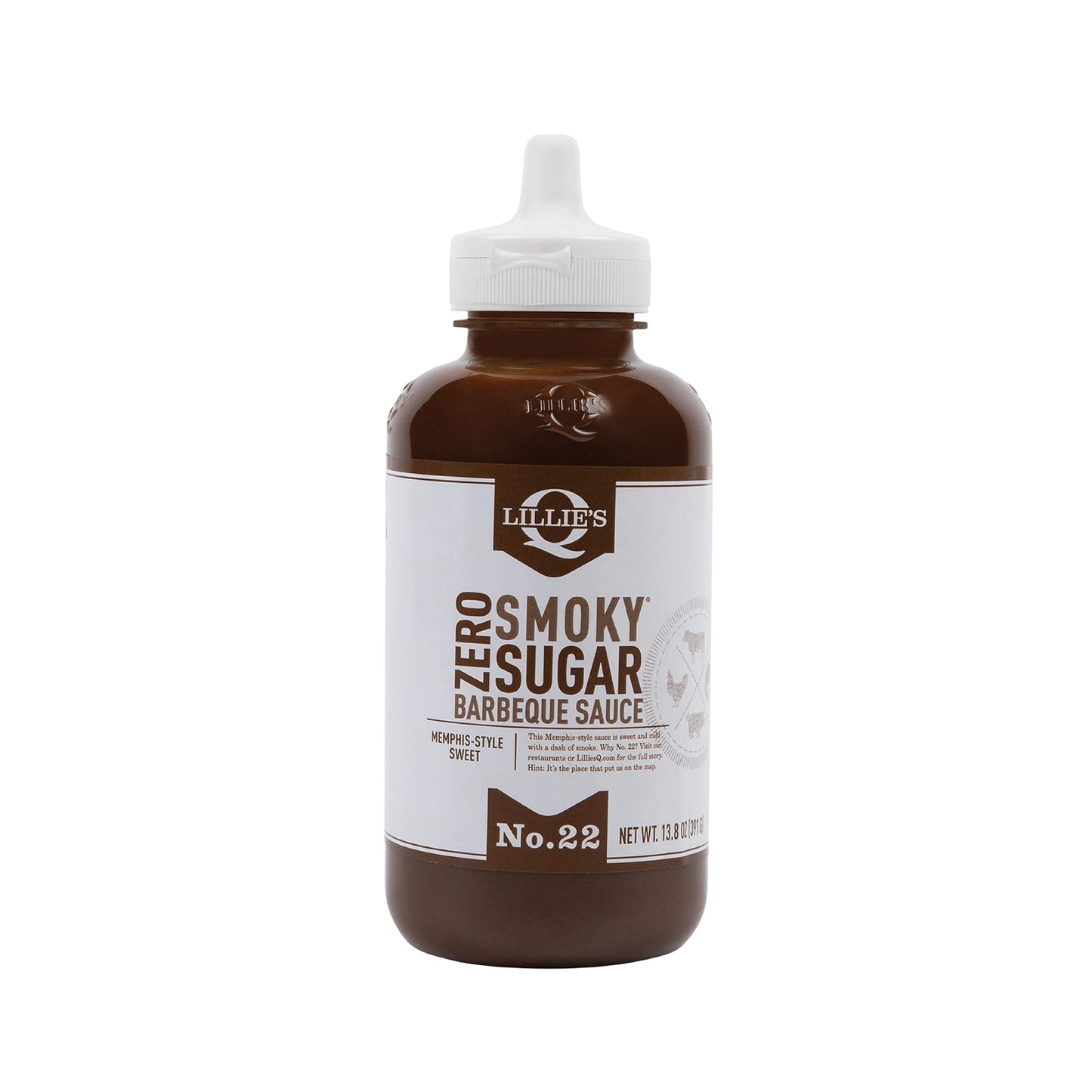 Lillie's Q Zero Sugar Smoky BBQ Sauce