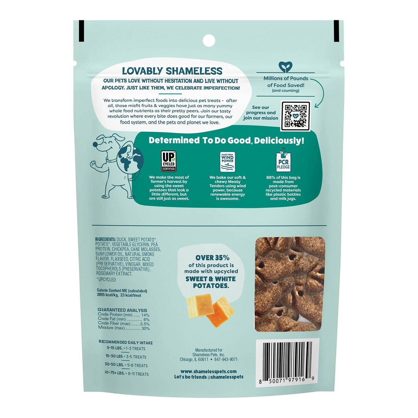 Shameless Lucky Ducky Meaty Tenders 8oz