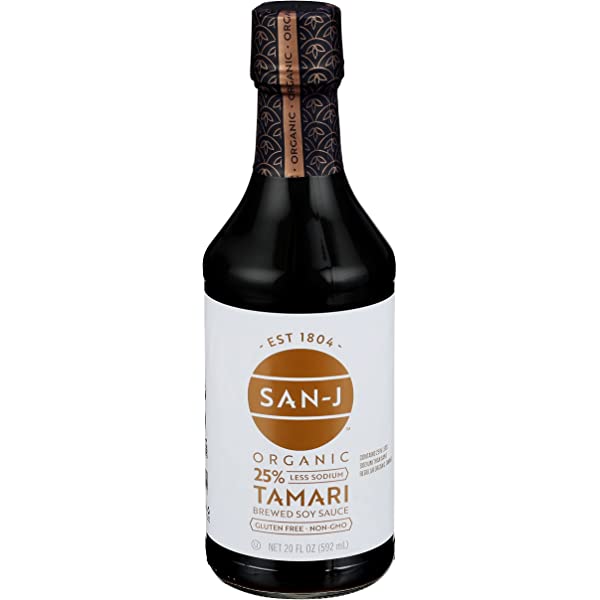 San-J Tamari Organic 25% less Sodium