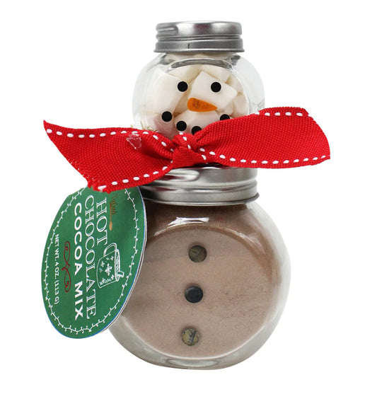 Hot Chocolate Mix Snowman - 2-tier- 4.33oz