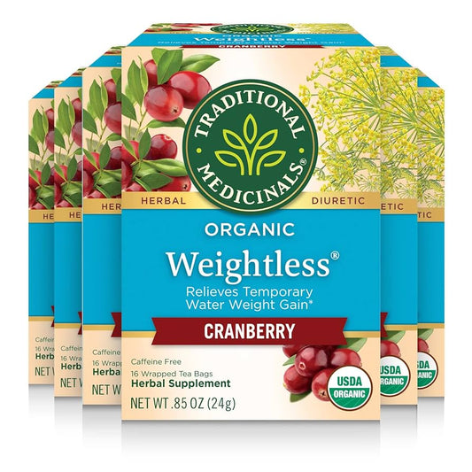 Traditional Medicinals Weightless with Cranberry Tea