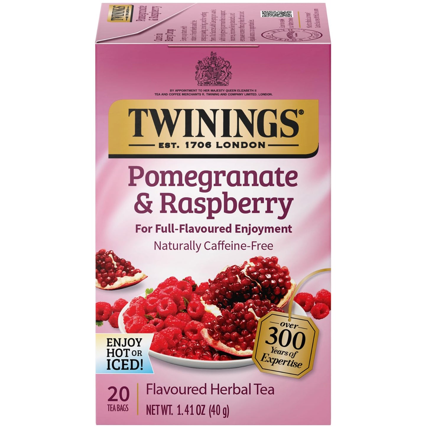 Twinings Pomegranate & Raspberry Tea
