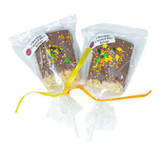 E&A Candies Fall Milk Chocolate Covered Rice Krispy Treat