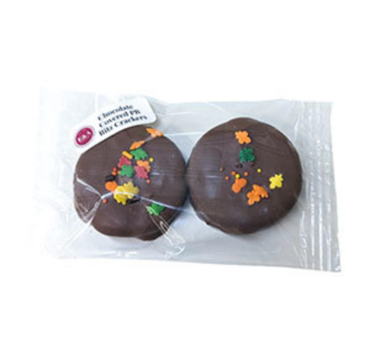 E&A Candies Fall Milk Chocolate Covered Peanut Butter Ritz Crackers