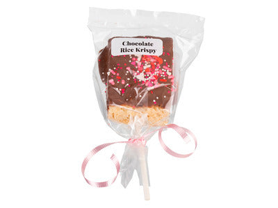 E&A Valentine Milk Chocolate Covered Rice Krispy