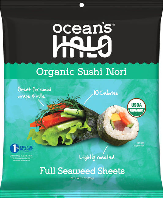 Ocean's Halo Sushi Nori Seaweed Sheets