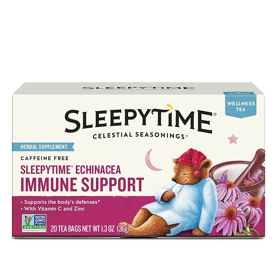 Celestial Seasonings Immune Boost Sleepytime Echinacea
