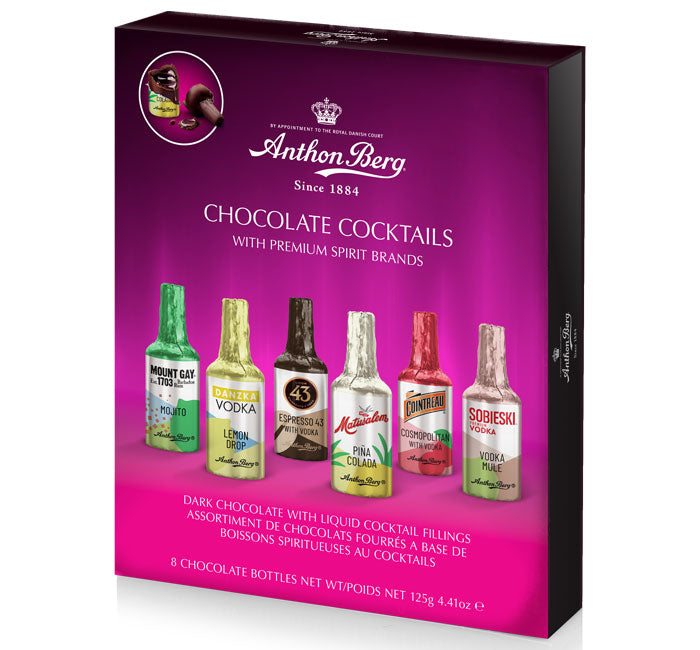 Anthon Berg Cocktail 8 Pc Gift Box - 4.41oz