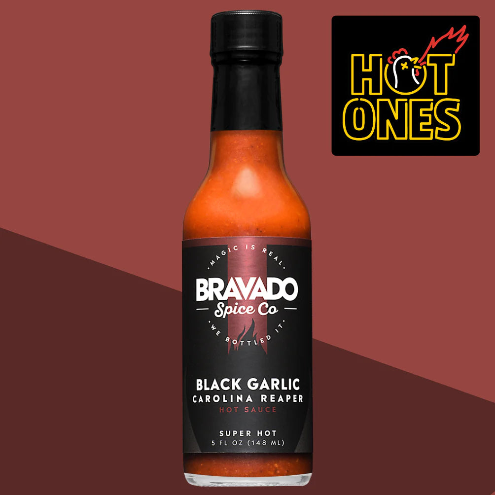 Bravado Black Garlic Carolina Reaper Hot Sauce