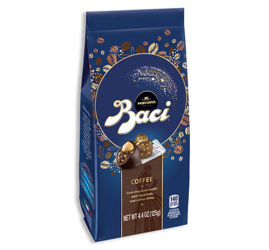 Perugina Baci Bag Dark Choc Hazelnut Coffee - 4.4oz