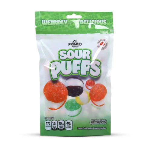 Primed Warrior Sour Puffs