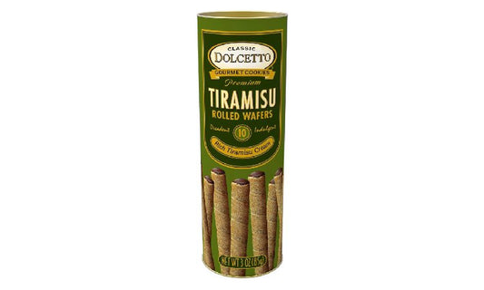 Dolcetto Rolled Wafers Tiramisu