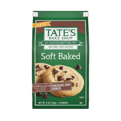 Tate's Soft Baked Chocolate Chip Cookies