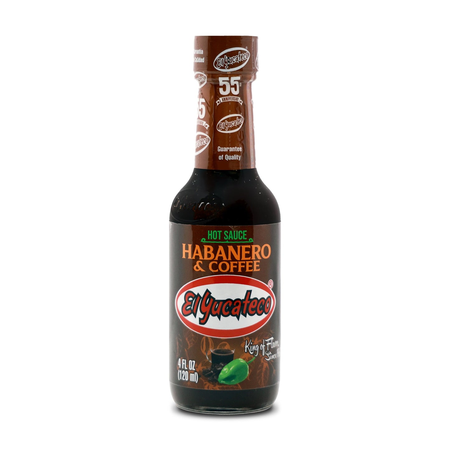 El Yucateco Coffee Habanero Hot Sauce - 4oz