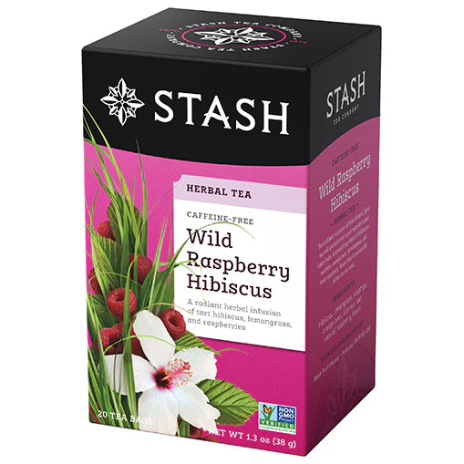 Stash Wild Raspberry Hibiscus Tea