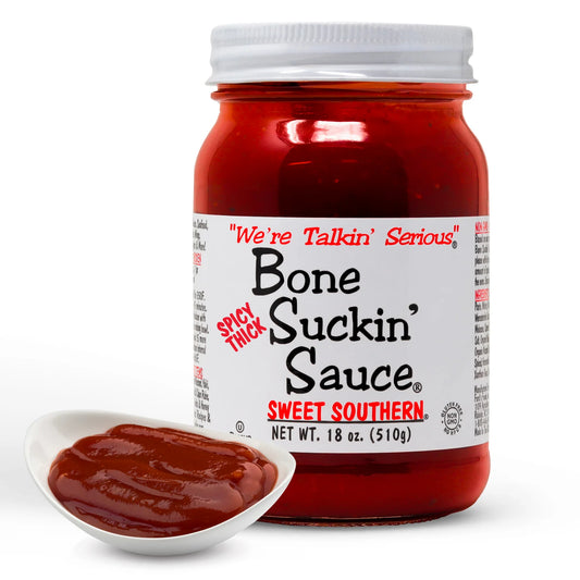 Bone Suckin’ Sauce Thick + Spicy Sweet Southern