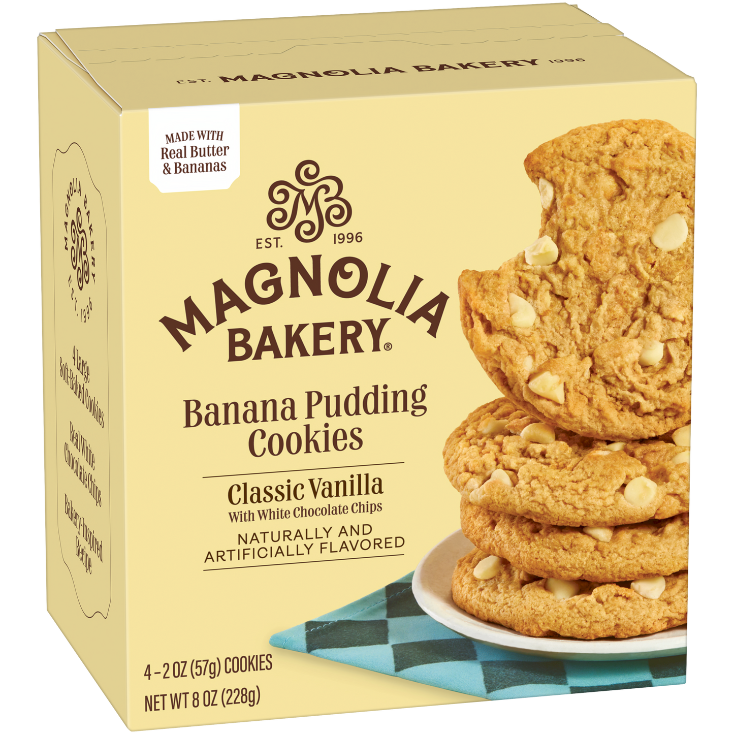Magnolia Bakery Banana Pudding Cookies (Classic Vanilla) - 8oz