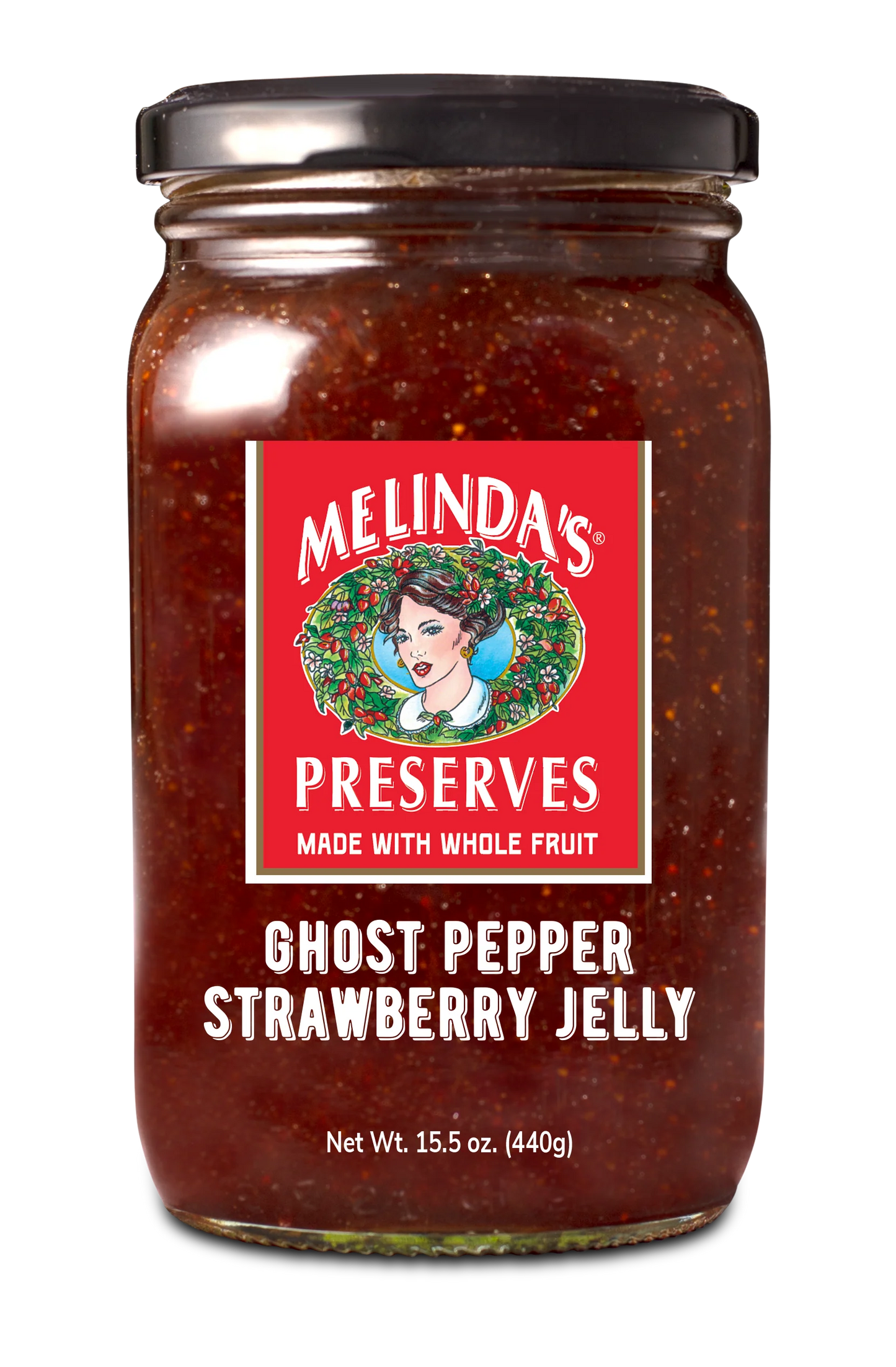 Melindas Ghost Pepper Strawberry Jelly