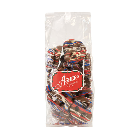 Asher’s Milk Chocolate America 250” Mini Pretzels LIMITED EDITION