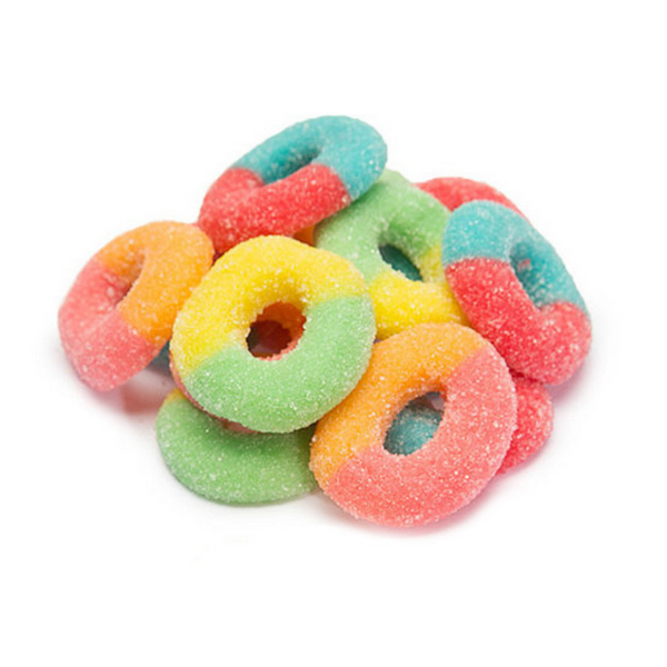 Neon Gummi Rings