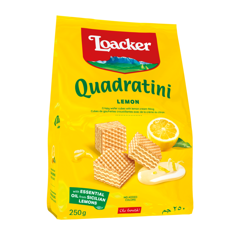 Loacker Quadratini Lemon