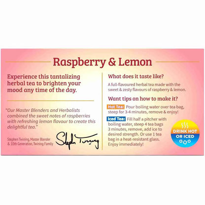 Twinings Raspberry & Lemon Tea