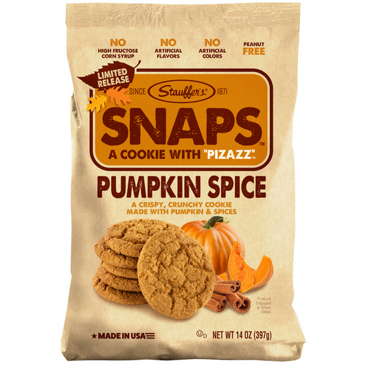 Stauffer's SNAPS Pumpkin Spice, 14oz Bag