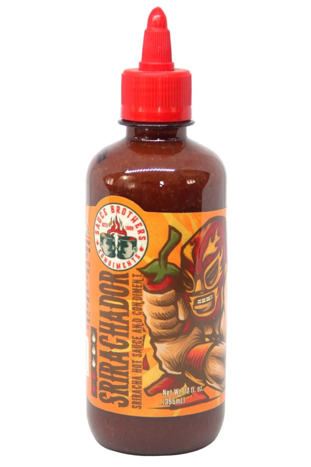 Sauce Brothers Srirachador Sriracha Hot Sauce and Condiment - 12oz Bottle