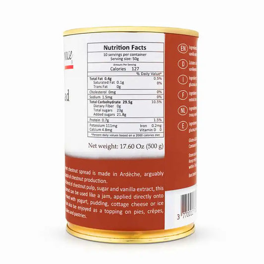 Straight From France Chestnut Spread 17.6 oz