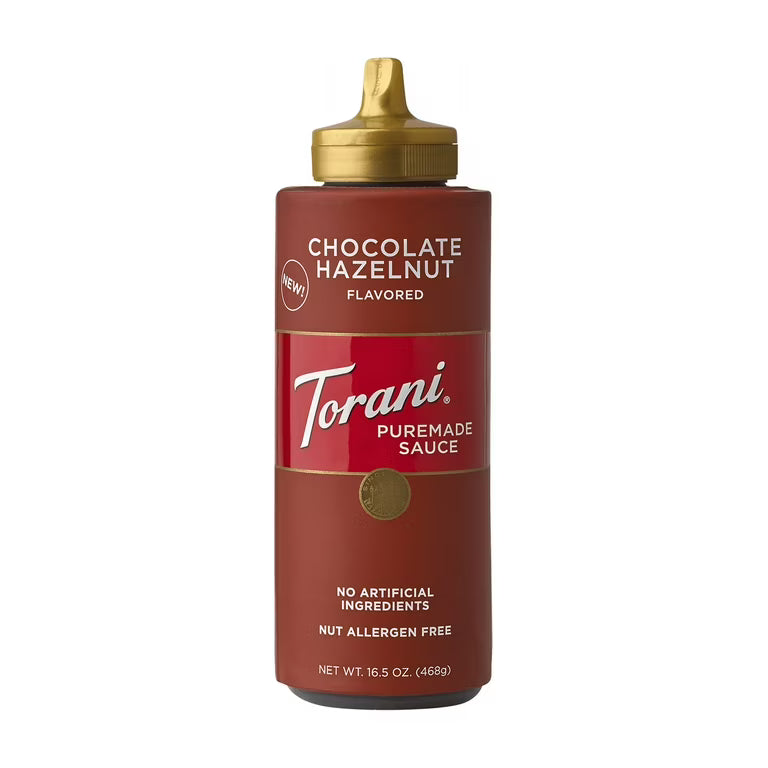 Torani Chocolate Hazelnut Puremade Sauce