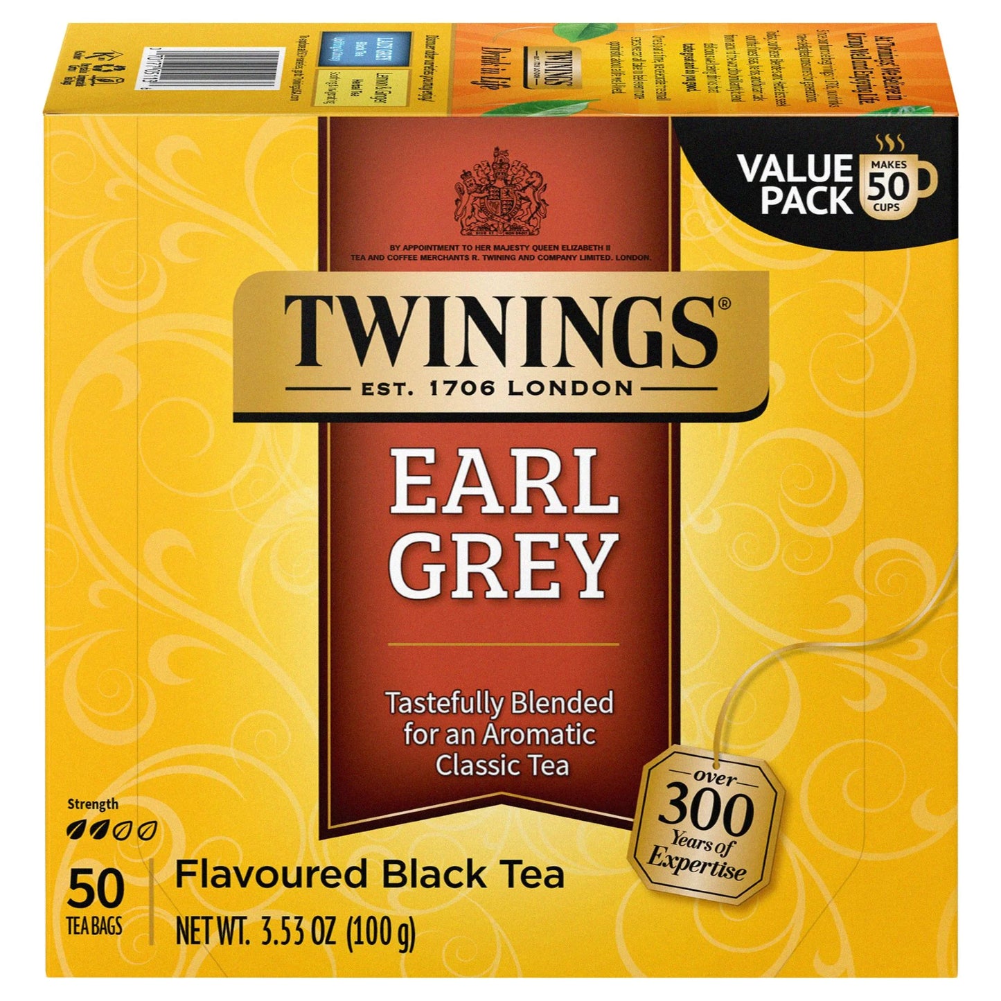 Twinings Earl Grey Tea 50 ct