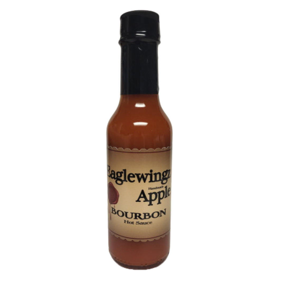 Eaglewingz Apple bourbon hot Sauce -6.7oz