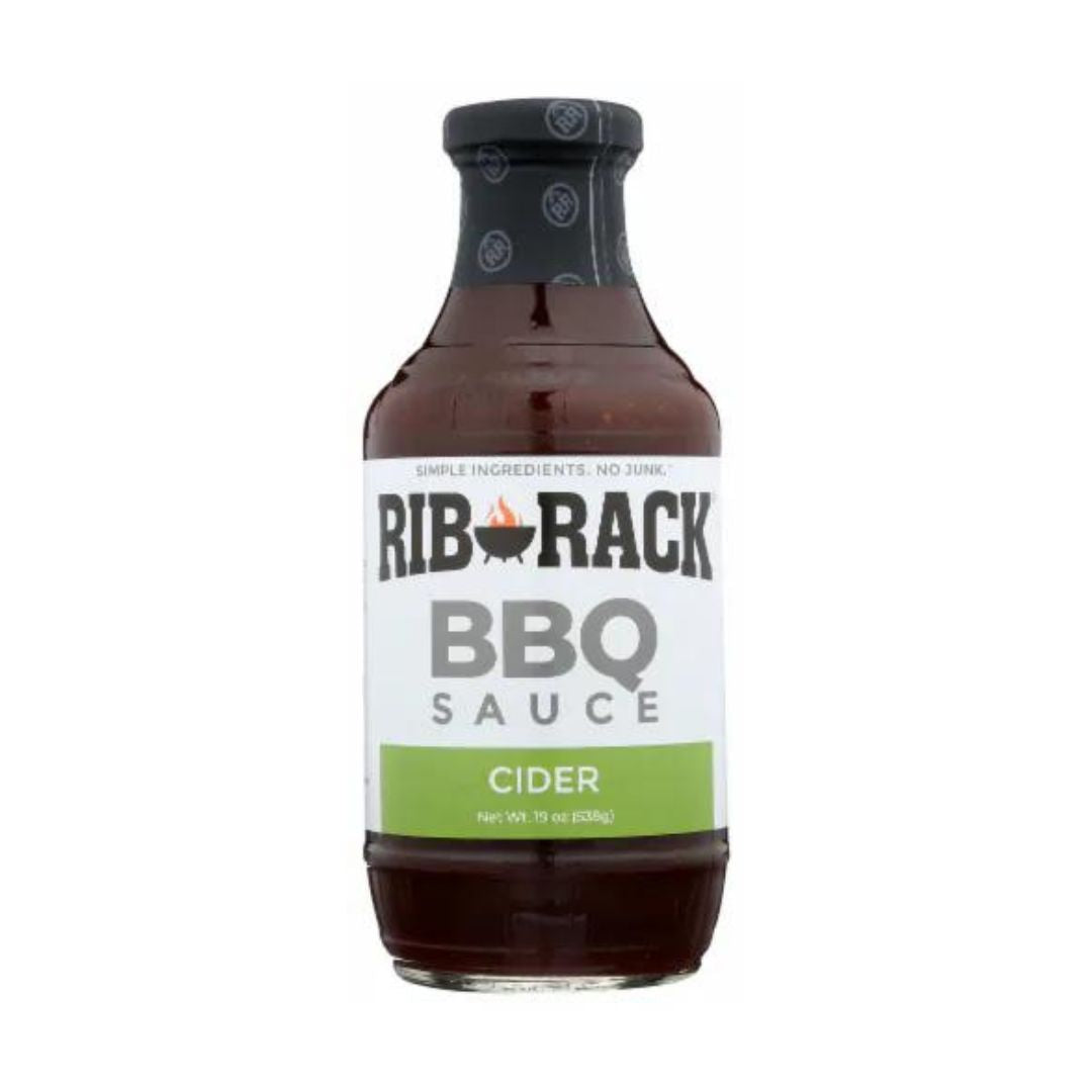 Rib Rack Cider BBQ Sauce, 19 oz