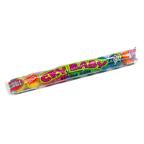 Cry Baby Extra Sour Bubble Gumball Tubes