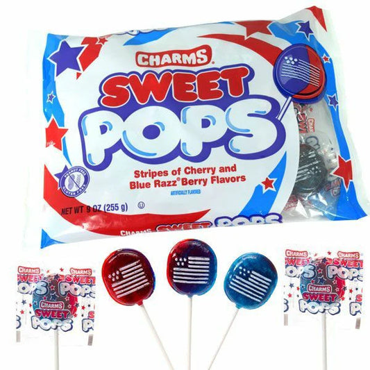 Charms Sweet Pops USA Flag Bag -  9 Oz