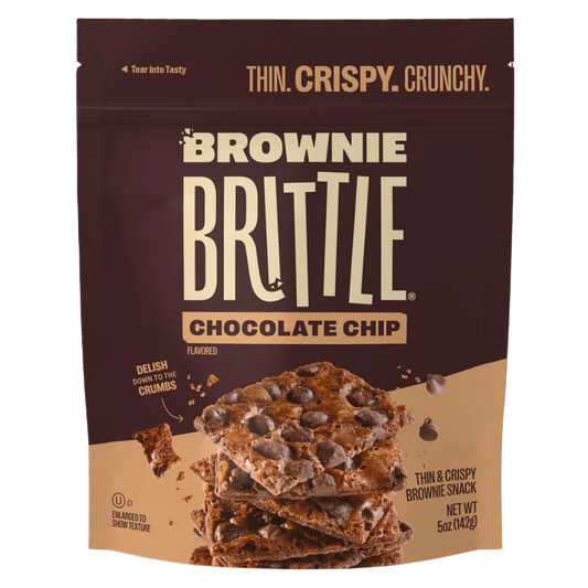 Chocolate Chip Brownie Brittle - 5oz