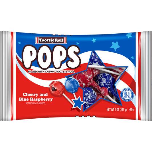 Tootsie Pops Flag Bag (9 oz. Bag)
