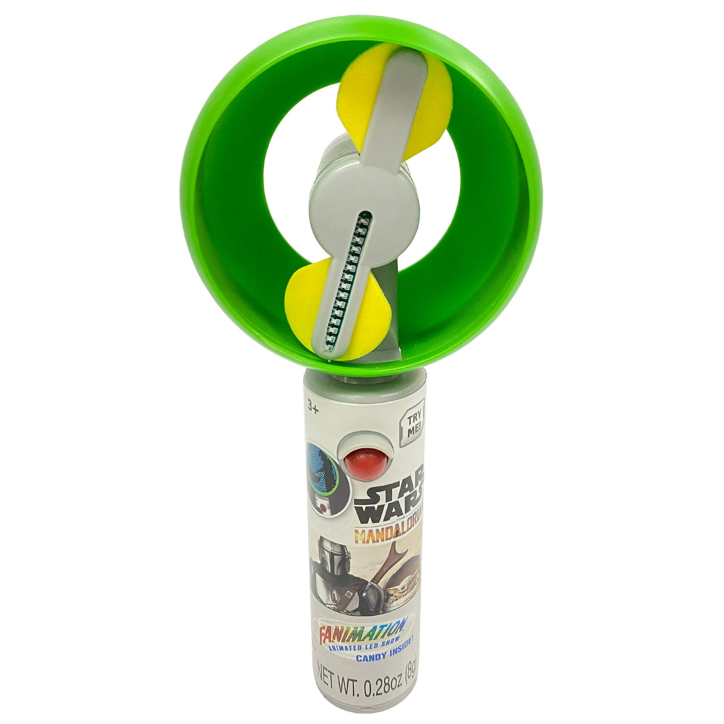 Star Wars the Mandalorian Fanimation Animated Led Fan With Candy