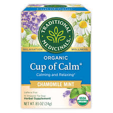 Traditional Medicinals Cup of Calm Chamomile Mint