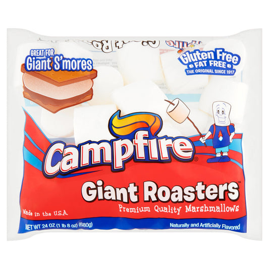Campfire Giant Roasters Premium Quality Marshmallows, 28 oz