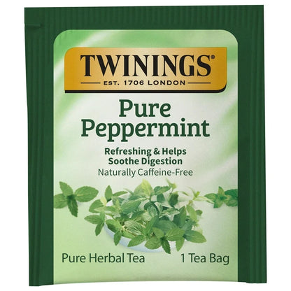 Twinings Pure Peppermint Tea 50 ct