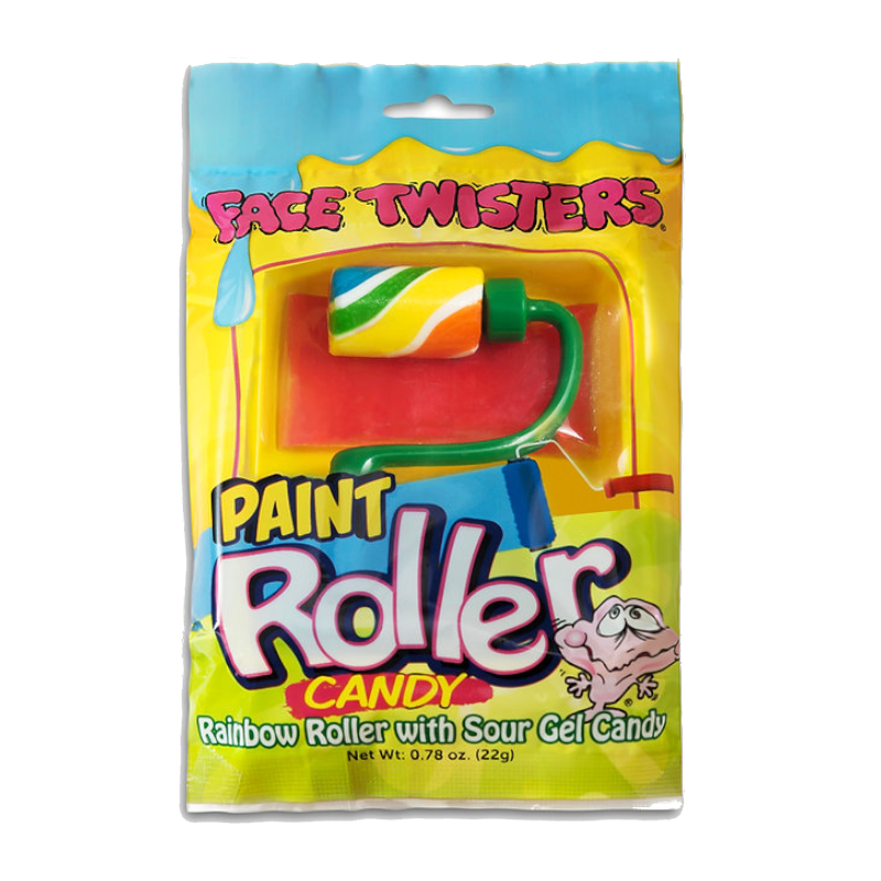 Face Twister Sour Paint Roller Candy - 0.78oz