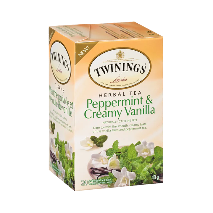 Twinings Peppermint & Creamy Vanilla Tea