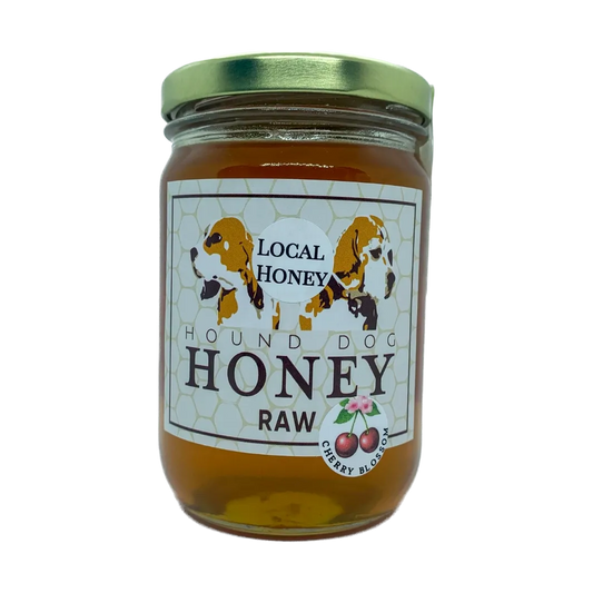 Hound Dog Cherry Blossom Honey - 1 LB