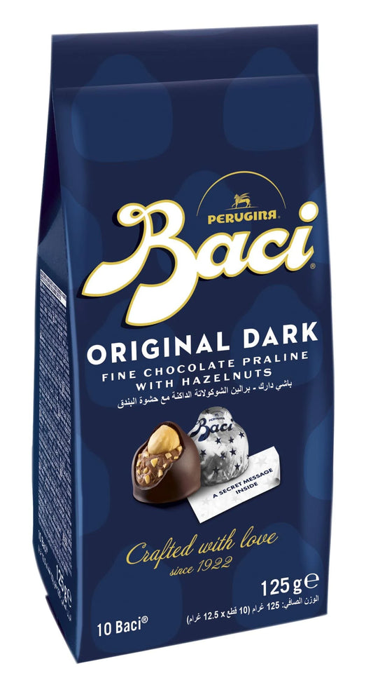Baci Perugina Original  Classic Dark Chocolate Truffles,- 4.4oz