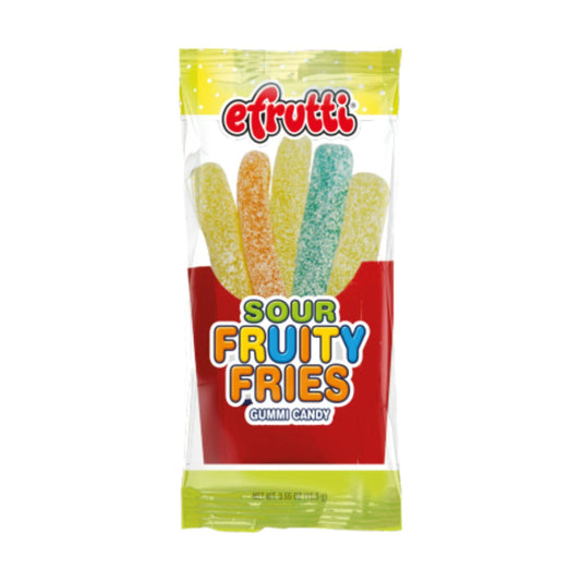 Efrutti Gummi Sour Fruity Fries - 0.55oz